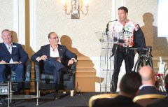 Gary Chaplin Theo Paphitis - Charity Award Win