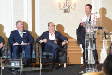 Gary Chaplin Theo Paphitis - Charity Award Win